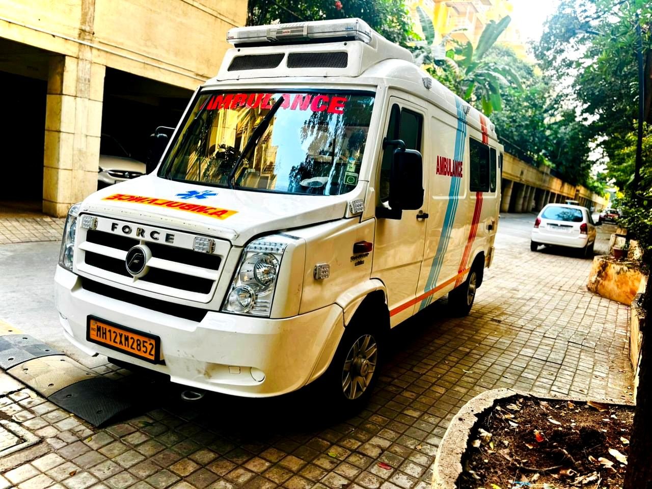 Cardiac ambulance vehicle